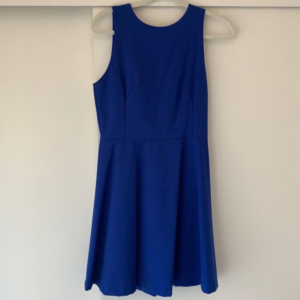 Felicity & Coco royal blue cocktail dress